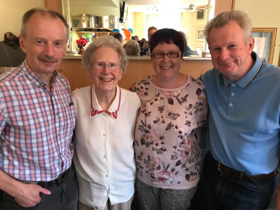 Me, Mum, Lynette and Alan